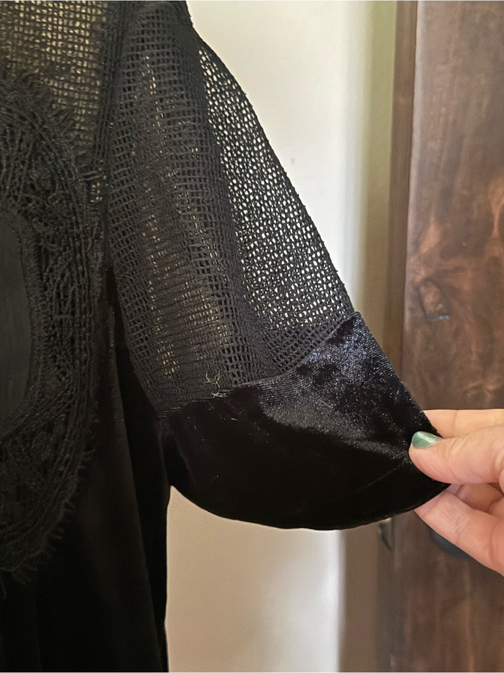 The Iris short-sleeve lace poplin blouse by En Elly (Anthropologie)-New! - Picture 7 of 14